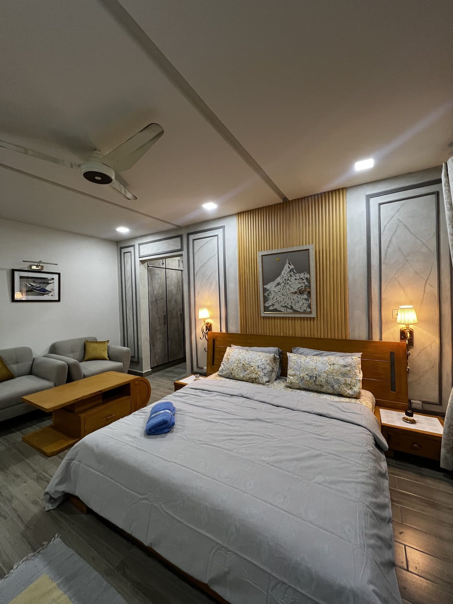 Room 1 of The Penthouse Suite — apartment to rent at The Crib, Murree