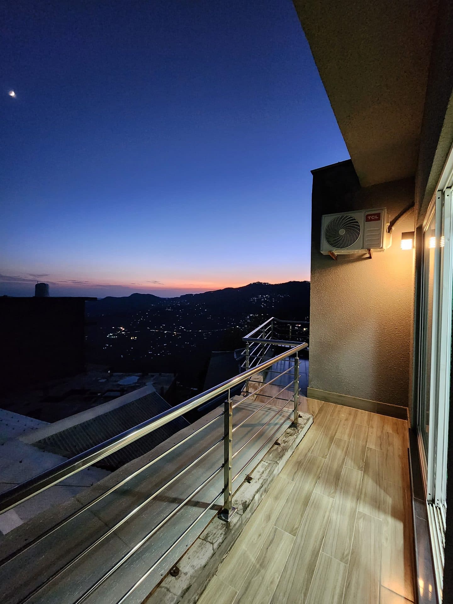 Terrace of The Prestige Suite — apartment to rent at The Crib, Murree